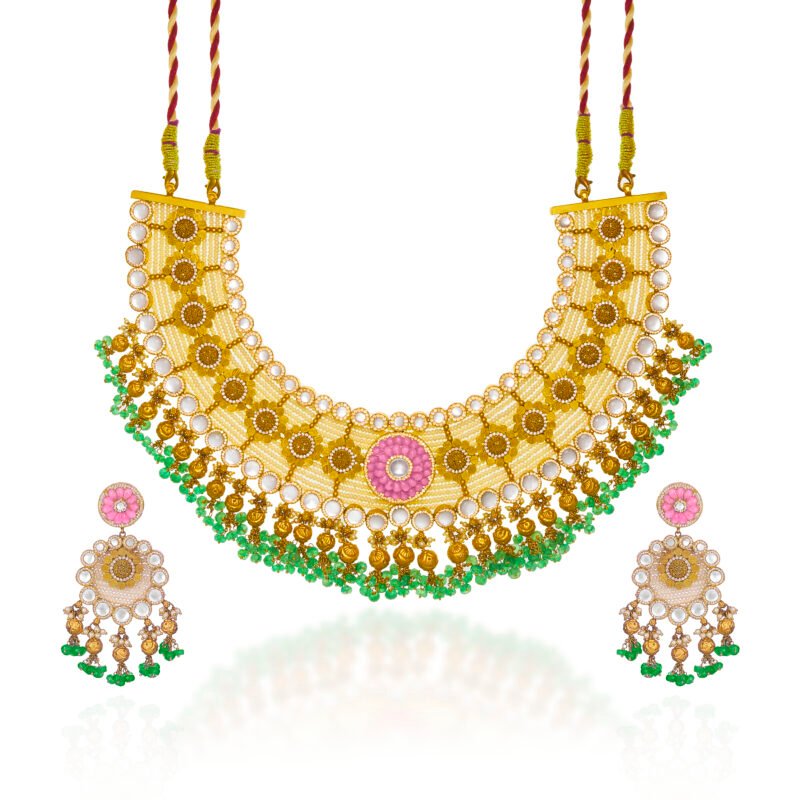 Gold Necklace Set
