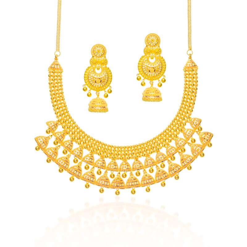 Gold Necklace Set