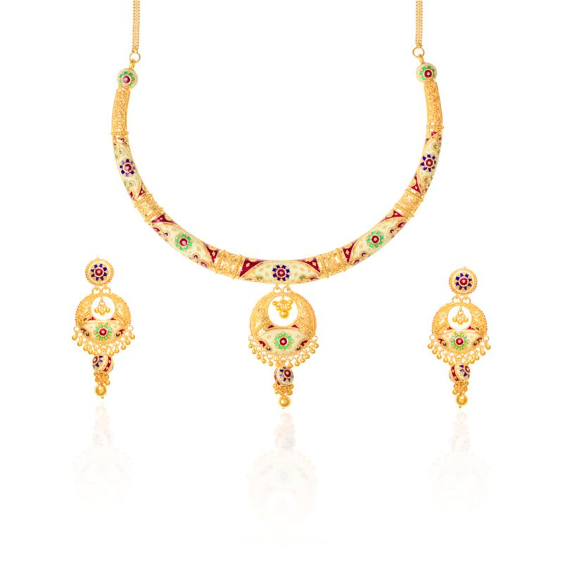 Gold Necklace Set