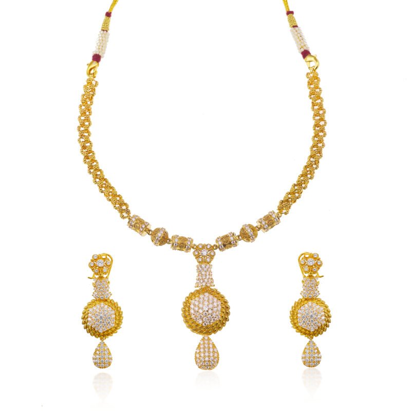 Gold Necklace Set